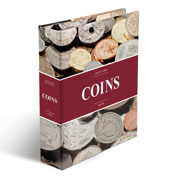 Άλμπουμ νομισμάτων COINS  με 5  φύλλα 24 νομισμάτων