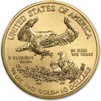 American Eagle Gold coin 0.25 oz