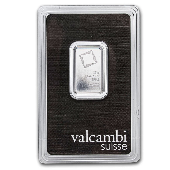 10g Platinum Bar | Valcambi