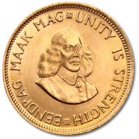 South African 2 Rand Gold Coin (1961 - 1983)