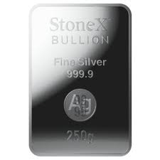250g Coin Bar Silver StoneX