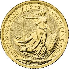 Britannia Gold - Χρυσή λίρα Αγγλίας coin 0.5 oz