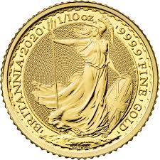 Britannia Gold - Λίρα Αγγλίας 0.1 oz