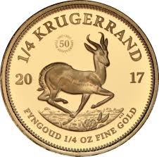 Krugerrand Gold coin 0.25 oz
