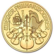 Vienna Philharmonic Gold coin 0.25 oz