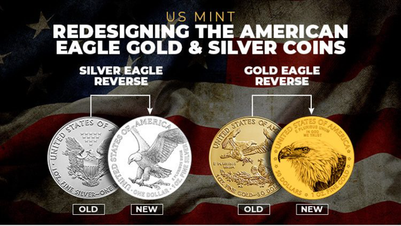 redesigning american eagle coins