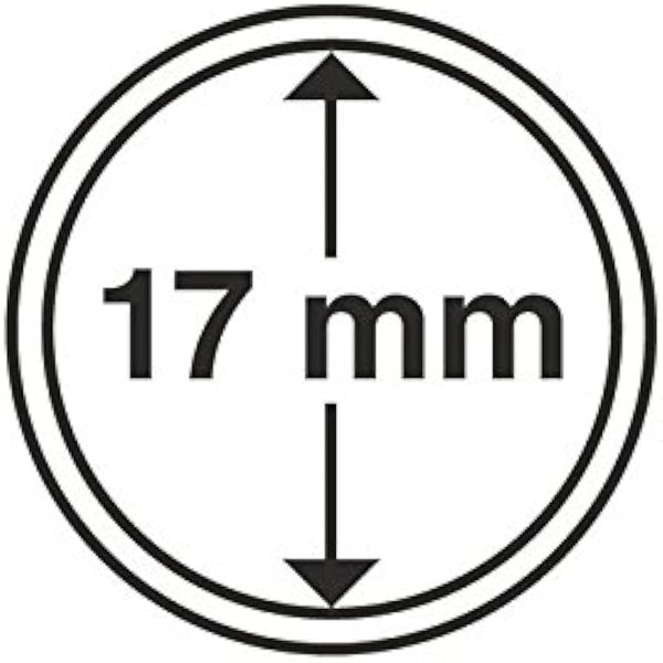 Κάψουλα νομισμάτων 17mm