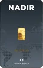 1g Gold bar Nadir