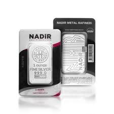 1 oz Silver Bar | Nadir Metal Rafineri
