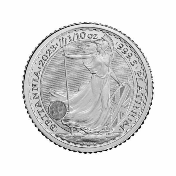 Platinum Coin Britannia Charles III 0,10 oz