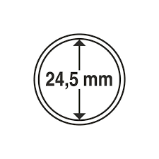 Κάψουλα νομισμάτων 24,5mm