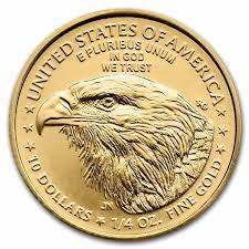American Eagle Gold coin 0.25 oz