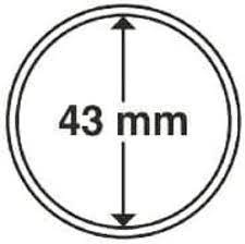 Κάψουλα νομισμάτων 43mm