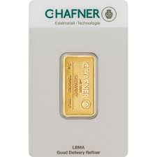 5g Gold bar C.Hafner