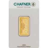 5g Gold bar C.Hafner