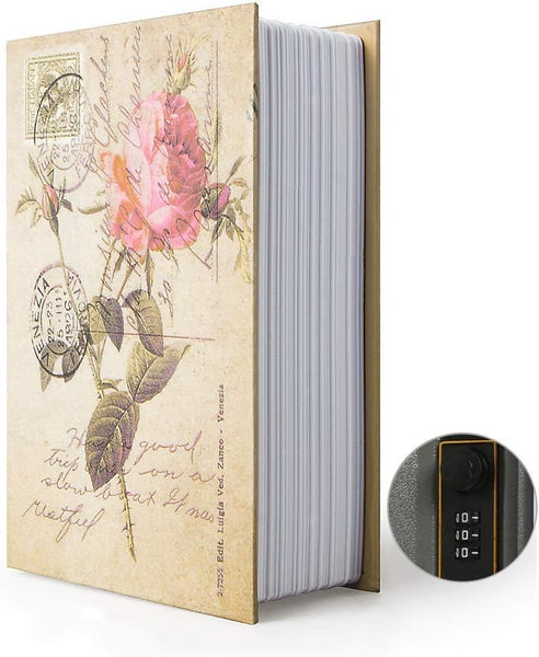 Κρυψώνα Βιβλίο Μυστικό Χρηματοκιβώτιο με συνδυασμό κλειδαριάς ασφαλείας