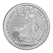 Britannia Silver Coin 0,10 oz Charles III-Λίρα Αγγλίας ασημένια