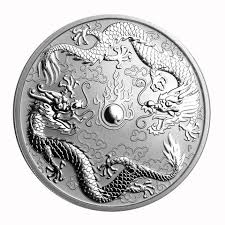 Double Dragon Silver Coin 1oz