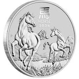 Lunar III Horse Silver coin 0,50 oz