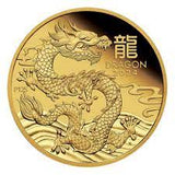 Lunar III Dragon Gold Coin 1/20 oz