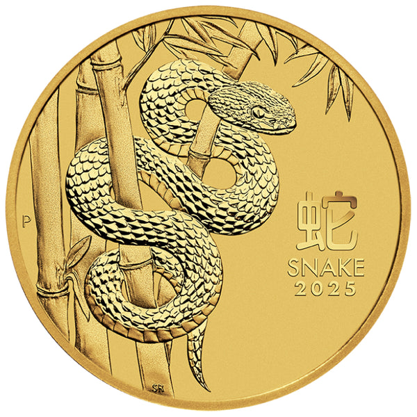 Lunar III Snake Gold Coin 1/20 oz