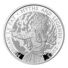 Morgan Le Fay Myths and Legends Silver Coin 1 oz