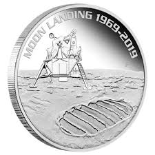 Moon Landing 1969-2019 Silver Coin 1 oz
