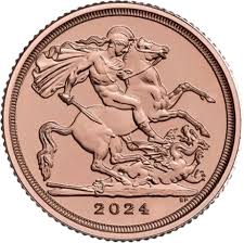 Quarter Sovereign Charles III Gold Coin