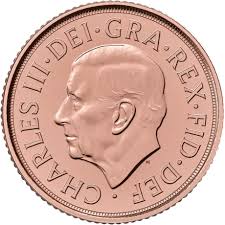 Quarter Sovereign Charles III Gold Coin