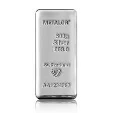 500g Silver Bar | Metalor