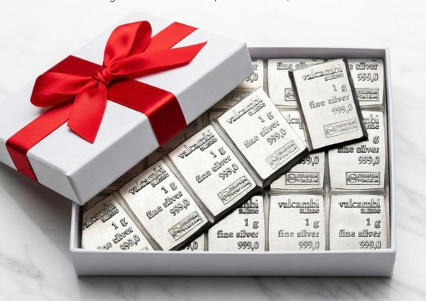 ΔΩΡΟ - 5g CombiBar®  Silver  Valcambi