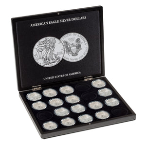 Θήκη παρουσίασης για 20 ασημένια νομίσματα "American Eagle" 1 ουγκιάς σε κάψουλες