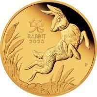 Lunar III Rabbit Gold Coin 0,10 oz
