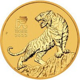 Lunar III Tiger Gold Coin 0.10 oz