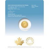 Majestic Polar Bear Gold Coin 0,10 oz