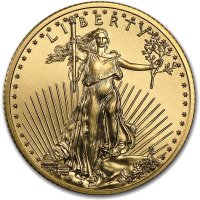 American Eagle Gold coin 0.25 oz