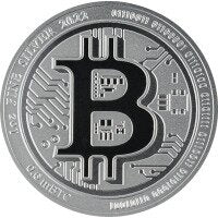 1 oz Silver Bitcoin | 2022
