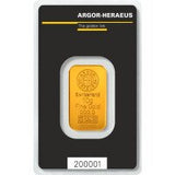 10g Gold Bar  Argor Heraeus  Kinebar