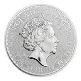 Britannia Silver coin 1 Kilo Elizabeth II-Λίρα Αγγλίας ασημένια