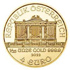 Vienna Philharmonic Gold Coin 1/25 oz