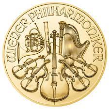 Philharmonic Vienna Gold Coin 1/25 oz