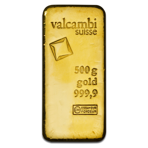 500g Gold Bar  Valcambi