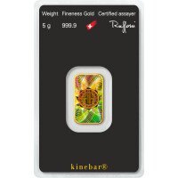 5g Gold Bar  Argor-Heraeus  Kinebar