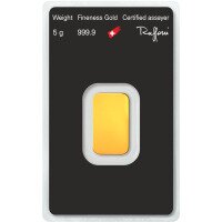5g Gold Bar  Argor Heraeus