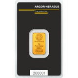 5g Gold Bar  Argor Heraeus