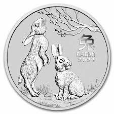 Lunar III Rabbit Silver Coin 2 oz