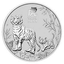 Lunar III Tiger Silver Coin 5 oz