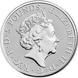 Queen's Beasts Black Bull Silver Coin 2 oz