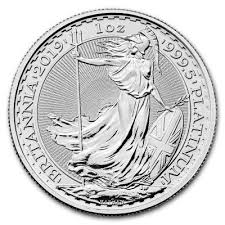 Platinum coin Britannia 1 oz -Λίρα Αγγλίας πλατινένια