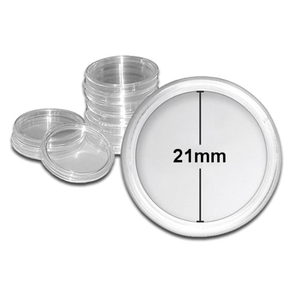 Κάψουλα νομισμάτων 21mm